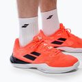 Buty do tenisa męskie Babolat Jet Mach 3 All Court strike red/white 15