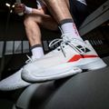 Buty do tenisa męskie Babolat Jet Tere 2 All Court white/strike red 9