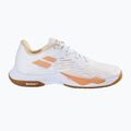 Buty do badmintona damskie Babolat Shadow Tour 5 W white/ yellow 9