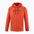 Bluza tenisowa męska Babolat Exercise Hood Sweat fiesta red