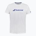 Koszulka dziecięca Babolat Exercise Babolat Jr white/white