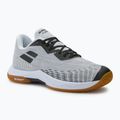 Buty do badmintona męskie Babolat Shadow Spirit 2 white/ black