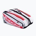 Torba do padla Babolat RH Pro Padel Juan Lebron 62 l white/ silver/ red 2