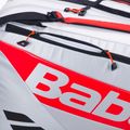 Torba do padla Babolat RH Pro Padel Juan Lebron 62 l white/ silver/ red 3
