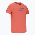 Koszulka dziecięca Babolat Exercise Cotton Jr hot coral 2