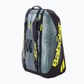 Torba tenisowa Babolat RH X12 Pure Aero 85 l metallic grey/black/fluo yellow 2