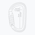 Karabinek Petzl Am'D Triact-Lock gold 2