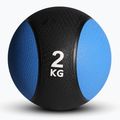 Piłka lekarska Sveltus Medicine Ball Rubber 2 kg blue/ black 2