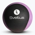 Piłka lekarska Sveltus Medicine Ball Rubber 5 kg violet/ black