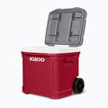 Lodówka turystyczna Igloo Latitude 60 Roller 56 l industrial red/meteorite 12
