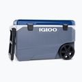 Lodówka turystyczna Igloo Maxcold Latitude 90 Roller 85 l carbonite/aegean sean 3