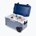 Lodówka turystyczna Igloo Maxcold Latitude 90 Roller 85 l carbonite/aegean sean 9