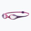 Okulary do pływania dziecięce arena Spider violet/clear/pink