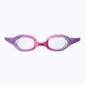 Okulary do pływania dziecięce arena Spider violet/clear/pink 2