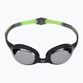 Okulary do pływania dziecięce arena Spider JR Mirror black/silver/green 2