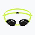 Okulary do pływania dziecięce arena Tracks JR Mirror silver/black/fluoyellow 2