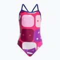 Strój pływacki jednoczęściowy dziecięcy arena Nifty One Piece L fresia rose/danube blue