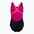 Strój pływacki jednoczęściowy dziecięcy arena Cell One Piece L black/fresia rose 2