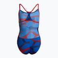 Strój pływacki jednoczęściowy damski arena Spider Booster Back One Piece royal/red 2