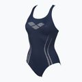 Strój pływacki jednoczęściowy damski arena Isla One Piece navy/pix blue/white 4