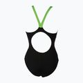 Strój pływacki jednoczęściowy damski arena Shadow One Piece black/leaf 5
