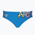 Slipy pływackie dziecięce arena Sparkle Brief pix blue/lily yellow 5
