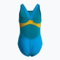 Strój pływacki jednoczęściowy dziecięcy arena Sparkle One Piece L pix blue/lily yellow 2