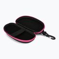 Etui na okulary pływackie arena Goggle Case black/white/fuchsia 3