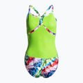 Strój pływacki jednoczęściowy damski arena Glitch One Piece L multicolor/leaf 2