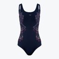 Strój pływacki jednoczęściowy damski arena Amber Wing Back One Piece navy