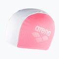 Czepek pływacki dziecięcy arena Polyester II Jr neon pink white 4