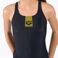 Strój pływacki jednoczęściowy dziecięcy arena Basics Swim Pro Back One Piece black/turquoise 7