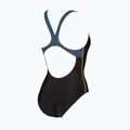 Strój pływacki jednoczęściowy damski arena Basics Swim Pro Back One Piece black/shark 4