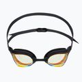 Okulary do pływania arena Cobra Core Swipe Mirror yellow copper/black 2