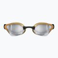Okulary do pływania arena Cobra Core Swipe Mirror silver/gold 2