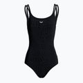 Strój pływacki jednoczęściowy damski arena Esther Cross Back One Piece black/black