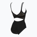 Strój pływacki jednoczęściowy damski arena Esther Cross Back One Piece black/black 8