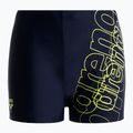 Bokserki pływackie dziecięce arena Spotlight Short navy/soft green