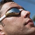 Okulary do pływania arena Air-Speed Mirror silver/gold 7
