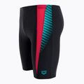 Jammery pływackie męskie arena Threefold Jammer black/black/anguria 3