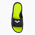 Klapki męskie arena Bruno black/lime/grey 6