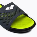 Klapki męskie arena Bruno black/lime/grey 7