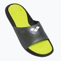 Klapki męskie arena Bruno black/lime/grey 8