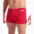 Bokserki pływackie męskie arena Team Swim Short Solid red/white 7