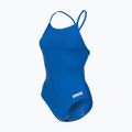 Strój pływacki jednoczęściowy damski Arena Team Light Drop Solid royal/white 3