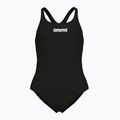 Strój pływacki jednoczęściowy dziecięcy arena Team Swim Pro Solid black/white