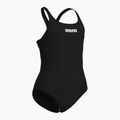 Strój pływacki jednoczęściowy dziecięcy arena Team Swim Pro Solid black/white 3