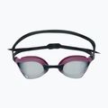 Okulary do pływania arena Cobra Core Swipe Mirror silver/red wine 2