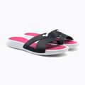 Klapki damskie arena Nina white/dark grey/magenta 5