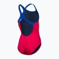 Strój pływacki jednoczęściowy dziecięcy arena Biglogo Swim Pro Back One Piece freak rose/neon blue 5